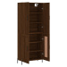 vidaXL Skříň highboard hnědý dub 69,5 x 34 x 180 cm kompozitní dřevo