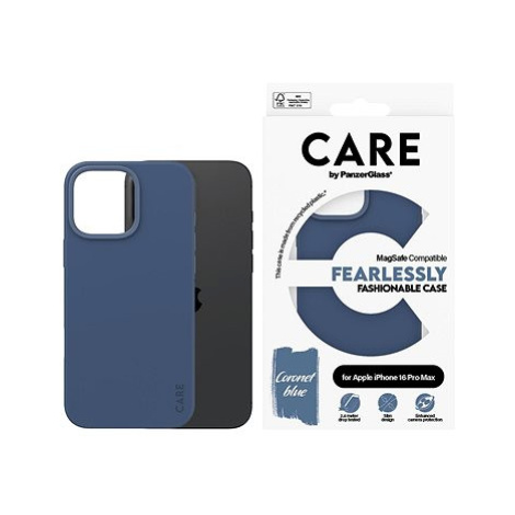 PanzerGlass CARE kryt Apple iPhone 16 Pro Max MagSafe Fearlessly modrý