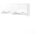 Dig-net nábytek Nástavec na sklápěcí postel Lenart CONCEPT Pro CP-10 Barva: Bílá / bílý lesk
