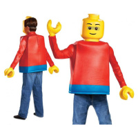 Disguise Kostým Lego Guy Classic - Lego Iconic (licence), velikost M (7-8 let)