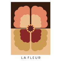 Ilustrace La Fleur, Frances Collett, 30x40 cm