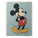 Obraz na plátně Mickey Mouse - Retro, (60 x 80 cm)