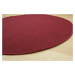 Vopi koberce Kusový koberec Astra červená kruh - 67x67 (průměr) kruh cm