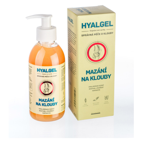 Hyalgel Mazání na klouby 250ml SILVITA