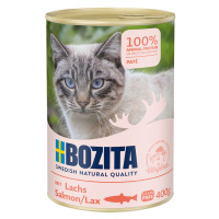 Bozita, 12 x 400 g - 10 + 2 zdarma - Losos