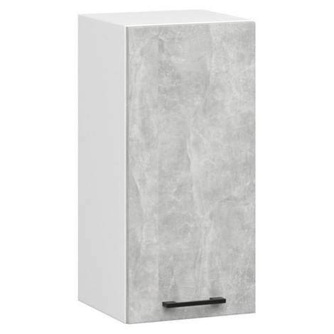 Kuchyňská skříňka OLIVIA W30 H580 - bílá/beton Akord