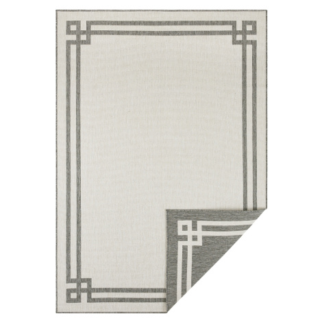 NORTHRUGS - Hanse Home koberce Kusový koberec Twin Supreme 104144 Grey/Cream – na ven i na doma 