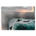 Ilustrace Surreal ocean view from aerial view, Artur Debat, (40 x 30 cm)