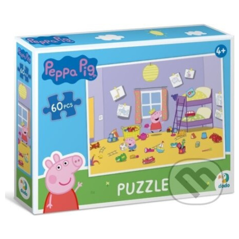 Prasátko Peppa Hrátky v pokojíčku (60 dílků) - puzzle z kategorie 15 - 60 dílků DoDo