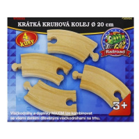 Maxim 50906 krátká kolej zatáčka 4ks