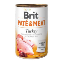 Brit Care Brit Dog Paté & Meat Turkey konzerva 400g