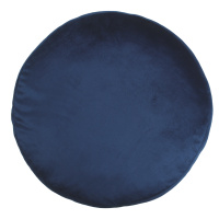 Polštář s výplní KELLY modrá Ø 40 cm Mybesthome