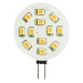 ACA LED 2,5W G4 12LED 4000K 12V AC/DC Ra≥80