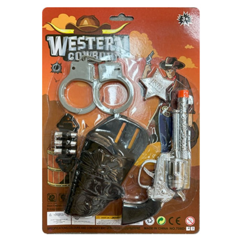 Western set - kolt s pouzdrem a doplňky 5ks