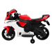 mamido Dětská elektrická motorka R1 Superbike červená