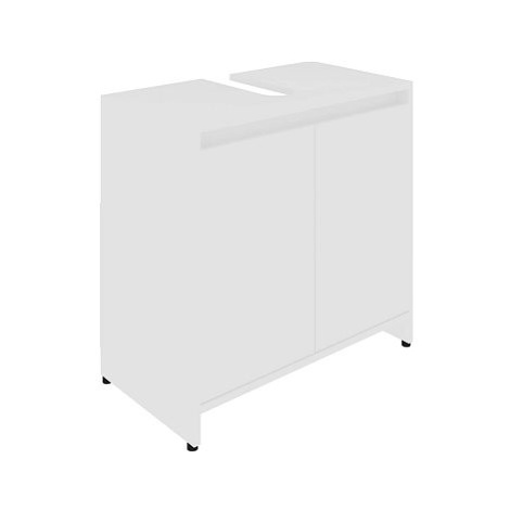 Shumee Koupelnová skříňka - bílá, 60 × 33 × 61 cm, dřevotříska