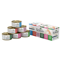 Míchané balení: Schesir v želé konzervy 6 x 85 g - 6 druhů