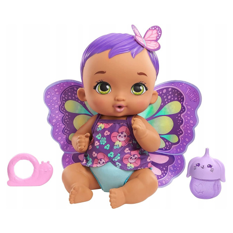 Mattel My Garden Baby Moje první miminko Fialový motýlek GYP09