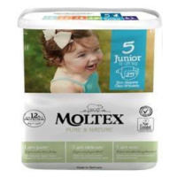 MOLTEX Pure&Nature Plenky jednorázové 5 Junior (11-25 kg) 25 ks