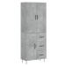 vidaXL Skříň highboard betonově šedá 69,5x34x180 cm kompozitní dřevo