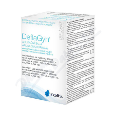 DeflaGyn aplikační sada 2 aplikátory + gel 150ml