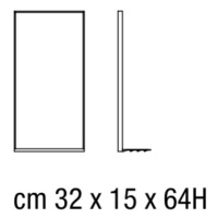 Horm designová zrcadla Gill (32 x 64 cm)