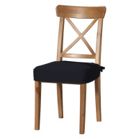 Dekoria Sedák na židli IKEA Ingolf, černá, židle Inglof, Loneta, 133-06