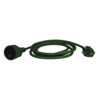 Prodlužovací kabel EMOS 5m/1zásuvka zelená P0115Z 1912310500