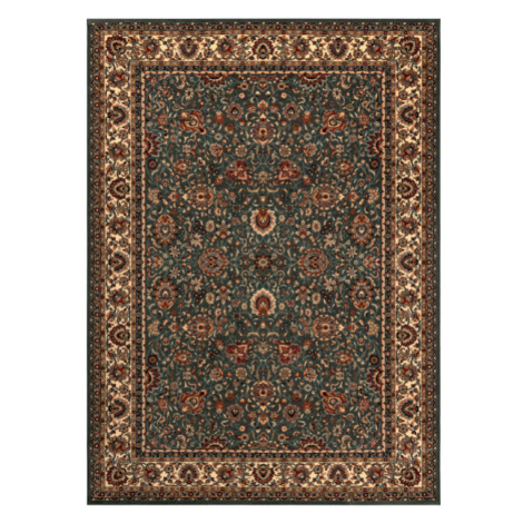 Koberec KASHQAI 4362 410 zelený / béžový