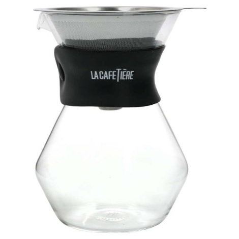 Překapávač na kávu z borosilikátového skla s filtrem z nerezové oceli 0.4 l La Cafetiere - Kitch Kitchen Craft
