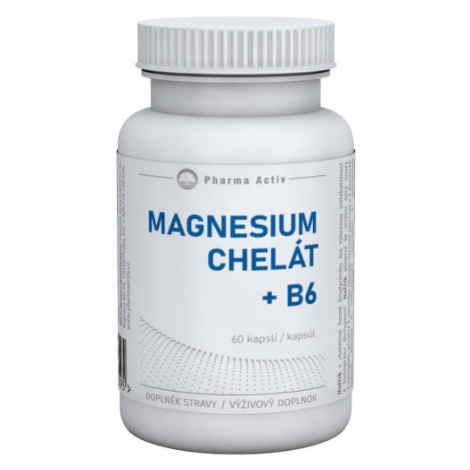 Magnesium Chelát + B6 60 kapslí