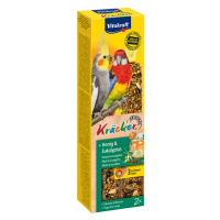 Vitakraft krekry pro velké papoušky - 2 ks med