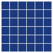 Mozaika Rako Color Two kobaltově modrá 30x30 cm mat GDM05005.1