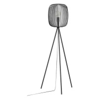 Stojací lampa Eglo Romazzina / 40 W / E27 / výška 140,5 cm / O 32 cm / IP20 / černá Varianta: iv