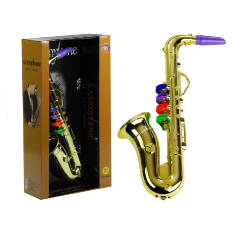 mamido  Hudební nástroj saxofon zlatý