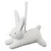 Závěsná dekorace zajíček Rosenthal Rabbits, bílý, 7,5 cm