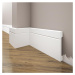 Podlahová lišta Elegance LPC-20-101 bílá mat