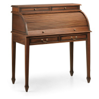 Estila Rustikální luxusní psací stůl se sekretářem M-Vintage 103cm v klasickém stylu