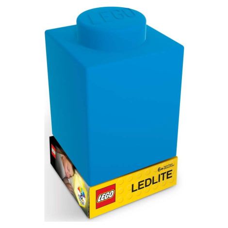 Modré silikonové noční světýlko LEGO® Classic Brick