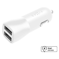 FIXED Smart Rapid Charge 15W 12/24V s 2xUSB výstupem bílá