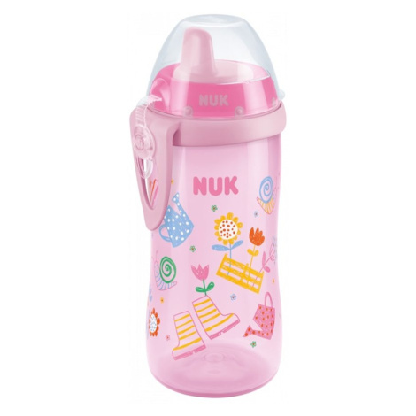 NUK FC láhev Kiddy Cup 300ml 1ks pro holky