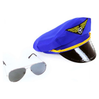 Rappa Sada čepice pilot s brýlemi pro dospělé