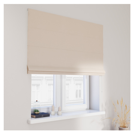 Dekoria Římská roleta Capri, ecru béžová s výraznou strukturou, Dimout, 269-83