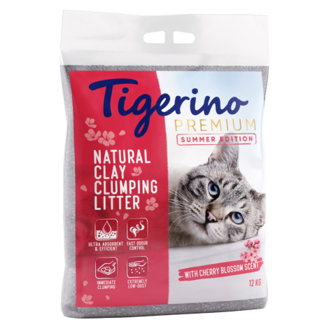 Kočkolit Tigerino Premium - Cherry Blossom - Výhodné balení 2 x 12 kg