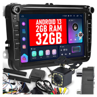 Navigace 2 Din Radio Vw Passat B6 B7 Golf 5 V 6 VI Android 13 2GB/32GB