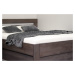 Zvýšená postel s úložným prostorem NICOLAS, 90x220, masiv buk