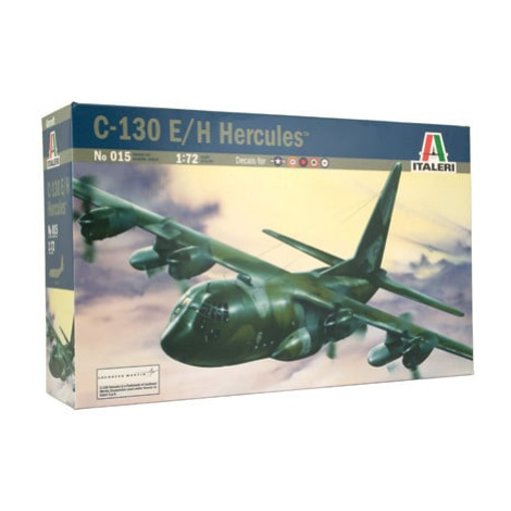Model Kit letadlo 0015 - C-130 E/H HERCULES (1:72) Italeri