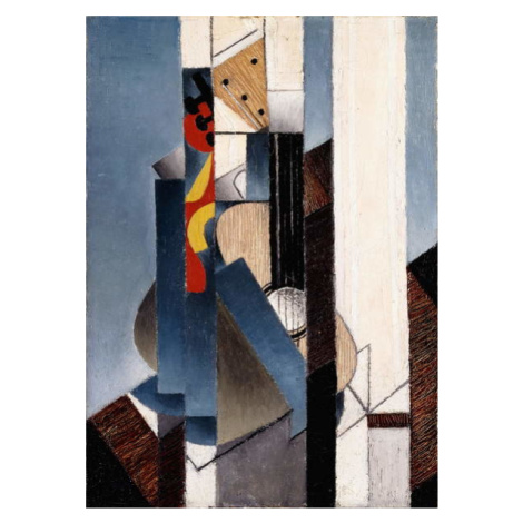 Obrazová reprodukce Guitar, 1913, Gris, Juan, 30 × 40 cm