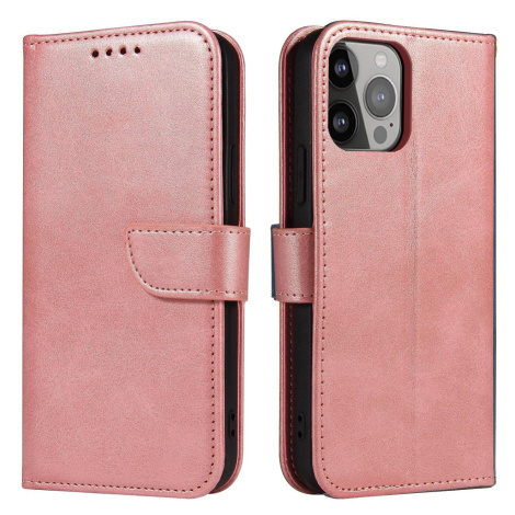 Magnet Case elegantní knížkové pouzdro na Samsung Galaxy A34 5G Pink