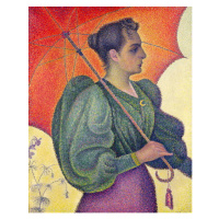 Obrazová reprodukce Woman with a Parasol, 1893, Paul Signac, 30 × 40 cm